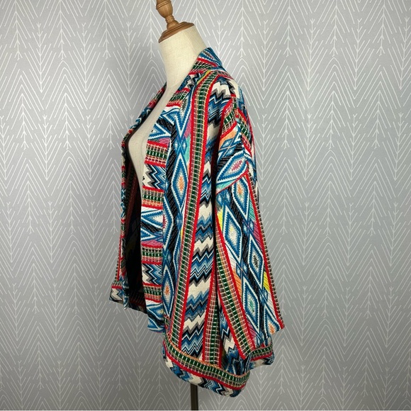 dRA Los Angeles Embroidered Open Front Kimono - Picture 2 of 8